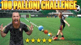 100 PALLONI FOOTBALL CHALLENGE: RAGNAR GK (Campione YouTuber summer cup) ️