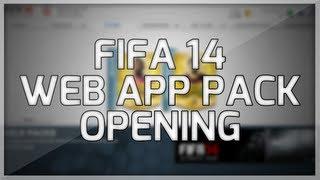 FIFA 14 Ultimate Team Web App Pack Opening | My First Packs