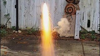 Making A Rocket Engine From Thermite And Batteries