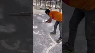 How to apply epoxy coating #construction #qualityflooring #epoxycoating #epoxypaint