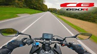 2024 Honda CB650R | Cold & Cloudy Day in Slovenia POV Ride | Beginner Rider