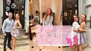 London Vlog!! My Sister’s engagement dinner!! ~ Afternoon Tea at The Lanesborough ~ Prada Caffe