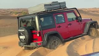 Dubai Jeep Wrangler Wüstentour