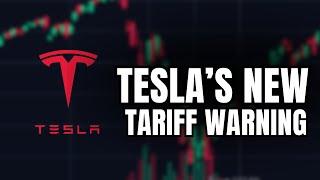 Oh **** Bad News for Tesla Stock.. (Tariff Warning)