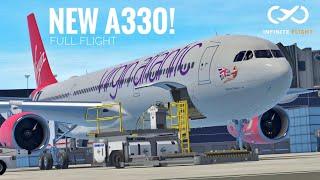 Infinite Flight NEW A330 - Los Angeles to London LIVE!