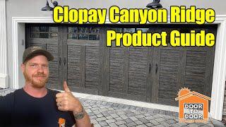 Clopay Canyon Ridge Garage Door Product Guide