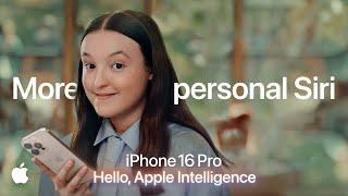 Apple Intelligence | More personal Siri | iPhone 16 Pro