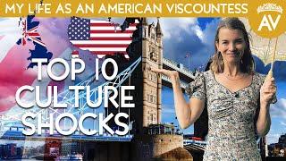 Top 10 Culture Shocks moving from the USA to England