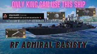 THE KING OF DESTROYER | RF ADMIRAL BASISTY | Modern Warships