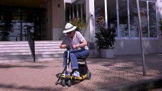 Luggie Folding Mobility Scooter helps regain freedom