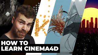 How To Learn Cinema 4D / Ultimate Beginners Guide to Resources & Tutorials