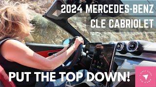 Mercedes Benz CLE Cabriolet First Drive: Go Ahead, Put the Top Down!