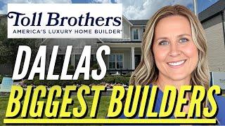 BIGGEST Home Builders in Dallas | Toll Brothers Homes Explained!