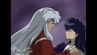 inuyasha worried husband and a kiss