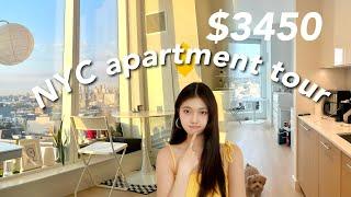 $3450 NYC apartment tour | living alone