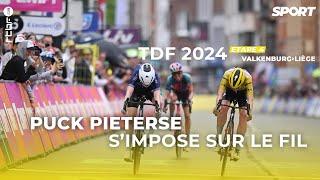 Tour de France Femmes : Puck Pieterse s’impose à Liège à la photo-finish devant Vollering