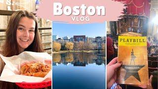 BOSTON VLOG! | Boston Common, Lobster Rolls & Hamilton The Musical | My First Time Travelling Solo!