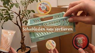 ALEX Schrank von IKEA neu sortieren mit neuen Klappboxen von Temu