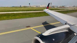 Air Canada Embraer 175 New Livery Takeoff from Toronto Pearson | YYZ-BNA