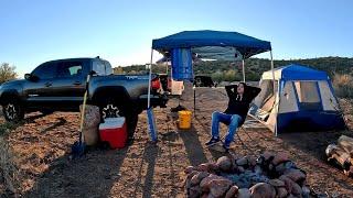 Tent Camping in the Deserts of Arizona | Tonto National Forest