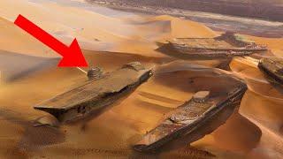 9 Most Mysterious Boats Found In The Desert!