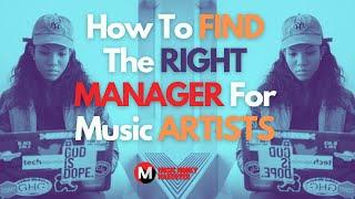 How To Find The Right Manager For Music Artists