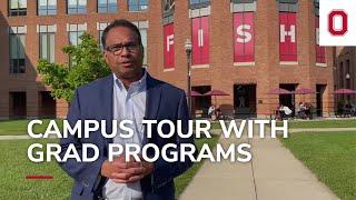 Fisher College of Business guided campus tour with the Graduate Programs Office