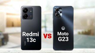 Redmi 13c vs Motorola Moto G23