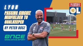 Peter Bosz Passing Circuit | Midfielder to Goalkeeper | Lyon