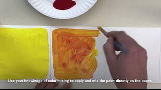 Painting Colorful Swatches