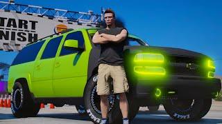 INSANE 1500HP DURAMAX SWAPPED SUBURBAN DRAG RACE!! - GTA 5 RP