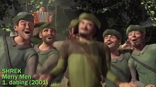 Shrek - Merry Men - 1. dabing / dubbing (2001 CZECH Scene) [HQ]