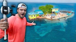 Surviving 72 HOURS on a Manmade Island W/ No Food! (Part 1)