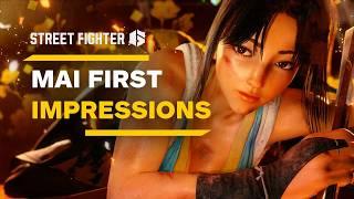 Street Fighter 6 Mai Gameplay Preview