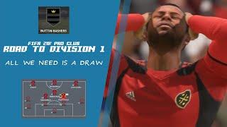 Da Button Bashers - All We Need Is A Draw (FIFA 20 Pro Clubs)