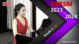 【HKYPA 】ABRSM Piano 2023-2024｜Grade 4 A3｜Allegro in F, HWV 488 by G. F. Handel ｜Chau Lok Ping