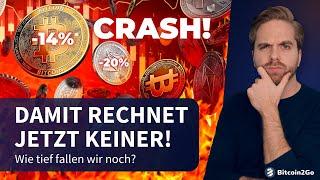 BITCOIN & ETHEREUM CRASH - Die Hintergründe & eine überraschende Prognose | Krypto News