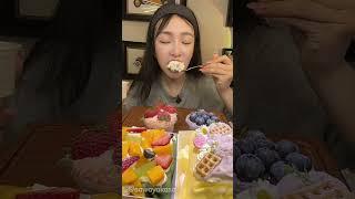 SweetDessertEating Show Challenge - MUKBANG ASMR