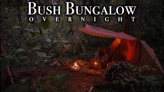 Bush Bungalow Overnight / Campfire Cooking / Relaxed Camping Vibes