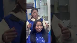 #nepalivlogger @laxmishrestha #hairstyle #change #facialhousepokhara