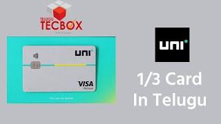 UNI CREDIT CARD | 1/3 Card Review 2021 | in Telugu | TeluguTecbox