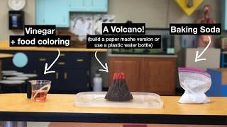 Curiosity Bites: Baking Soda Volcano