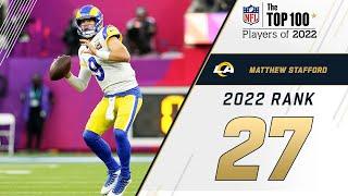 #27 Matthew Stafford (QB, Rams) | Top 100 Players in 2022