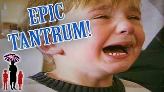 Child Throws Epic Tantrum In Public | Supernanny