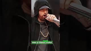 Eminem's Classic Rolex Datejust  A Timeless Icon   #hiphop #eminem #hiphopmusic #rap