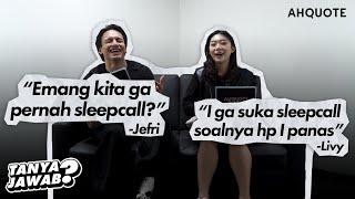 #TANYAJAWAB  Bareng Jefri Nichol & Livy Renata | Eps. 6