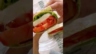 불도 필요없는 초간단 #피크닉 #샌드위치 랩