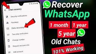 How To Recover Deleted Messages On WhatsApp Without Backup (2024) | Restore WhatsApp Chats