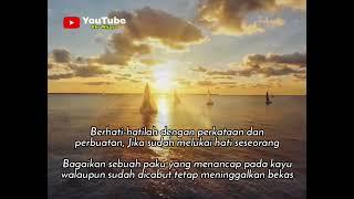 Berhati-hatilah dengan Perkataan dan Perbuatan - Good Morning《Video WhatsApp》Teks Indonesia