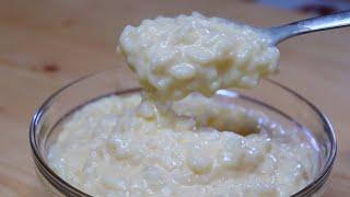 CREAMY RICE PUDDING NO EGGS | EASY AND SIMPLE RICE PUDDING | HOW TO MAKE RICE PUDDING PUDDING RECIPE